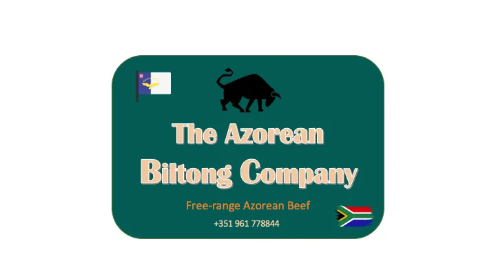Azorean biltong logo